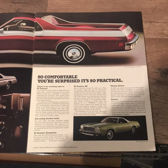 70’s classic chevy dealer promotional movies and brochures camaro corvette + (c) - Picture 11 of 16